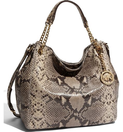 michael kors embossed leather shoulder bag|michael kors flat shoulder handbags.